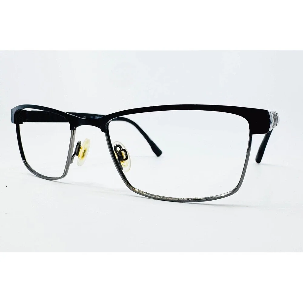 Flexon Eyeglasses Frames Mens Black E11110 001 Latitude 55-18-145